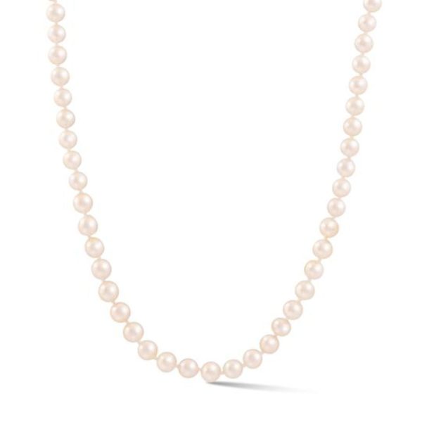 Japanese Akoya Pearl Howie Necklace 16″