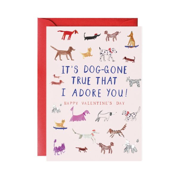 Doggone True Valentine’s Card