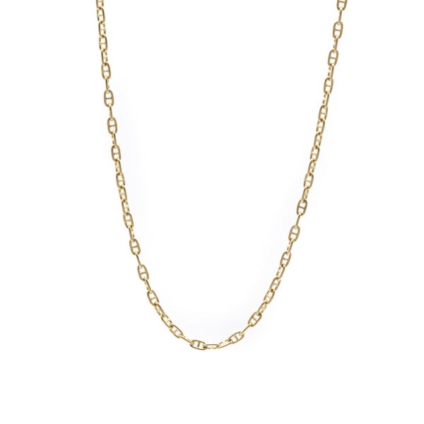 Baby Anchor Chain 18 inch in 14K Yellow Gold