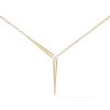 Aria Y Necklace in 18K Yellow Gold