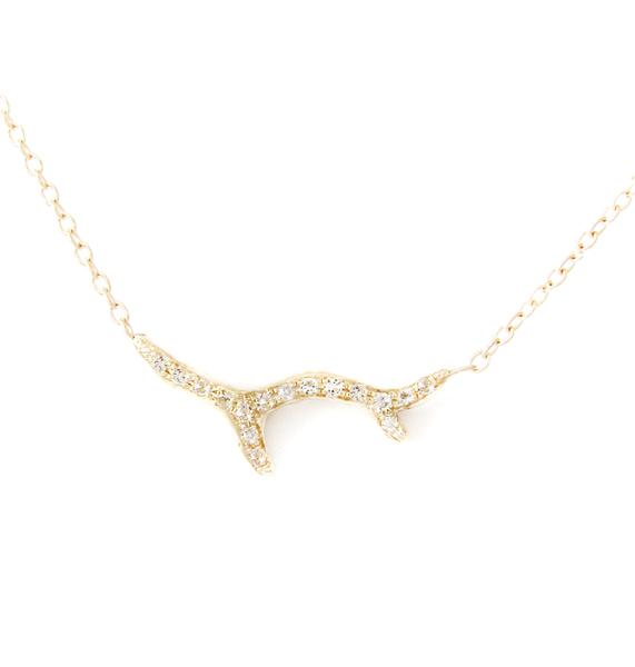 Diamond Branch Necklace