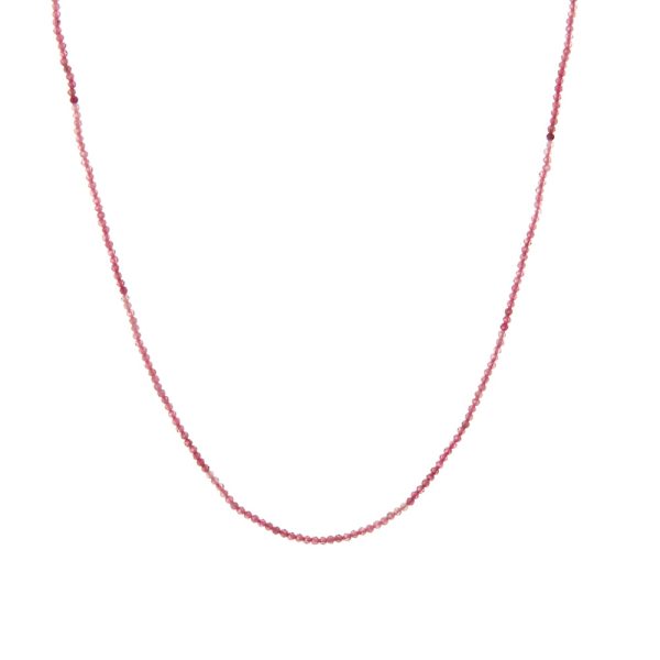 Pink Tourmaline Layering Necklace
