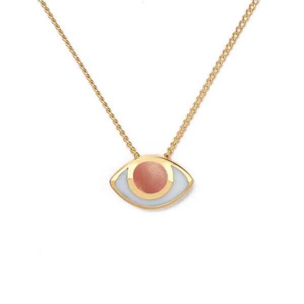 Third Eye Pendant – Pink Opal