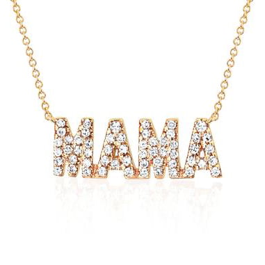 Mama Bear Necklace with choice of 1 2 3 4 5 6 cubs Rose gold Momma MOM  Jewelry | eBay