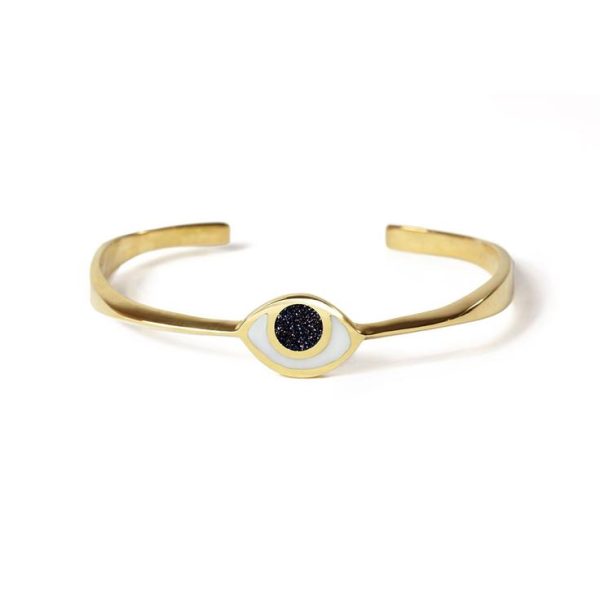 Third Eye Bracelet – Goldstone