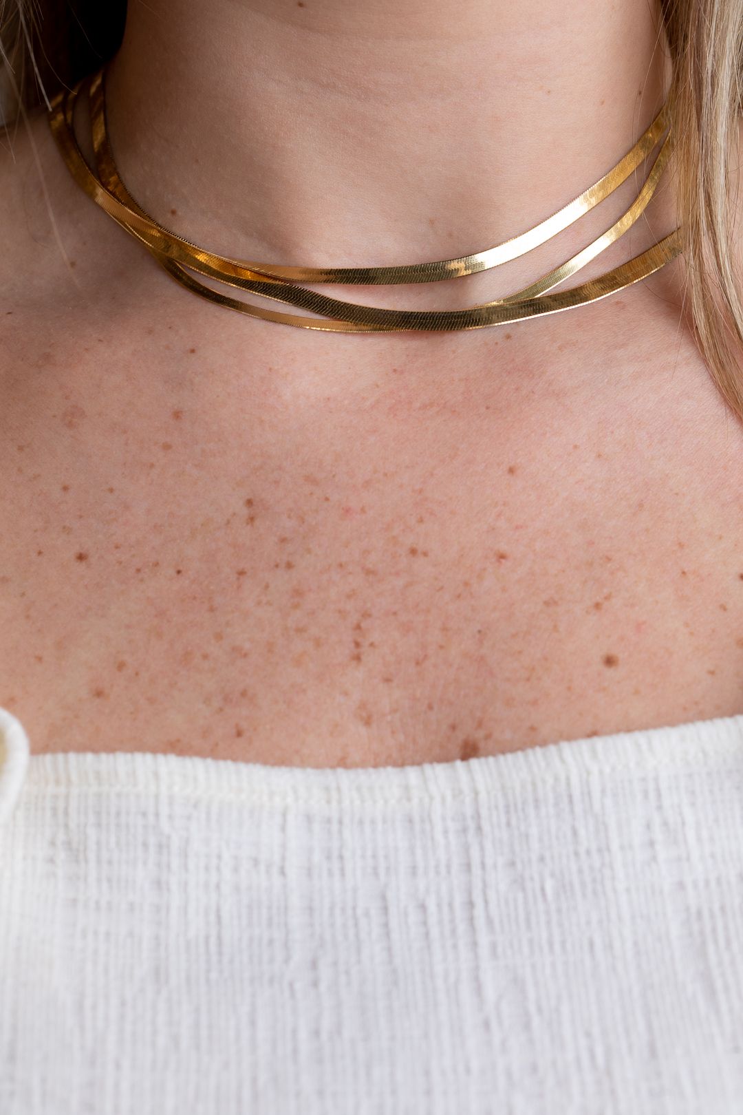 Herringbone necklace clearance 16 inch