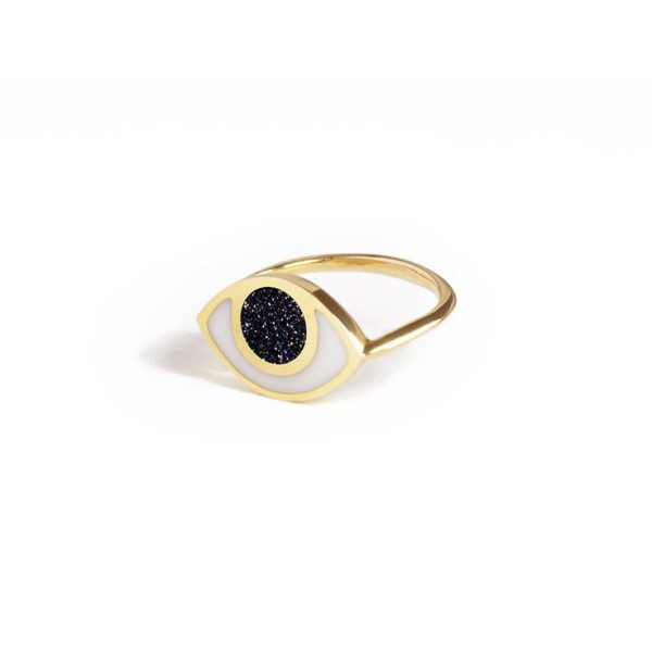 Third Eye Ring – Goldstone