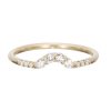 Diamond Arch Ring - Size 6