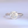 Laurel Cathedral Setting in Platinum