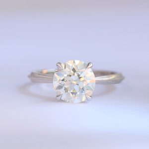 Laurel Cathedral Setting in Platinum