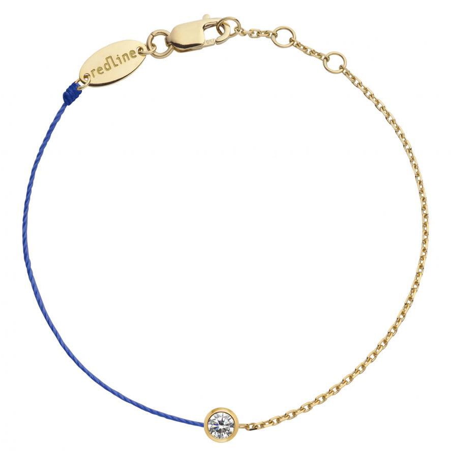 Pure No 2 Double Yellow Gold Bracelet in Ocean - M. Flynn