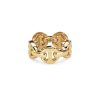 Dame Classic Tri-Link Ring in Yellow Gold