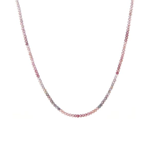 Multicolored Spinel Layering Necklace