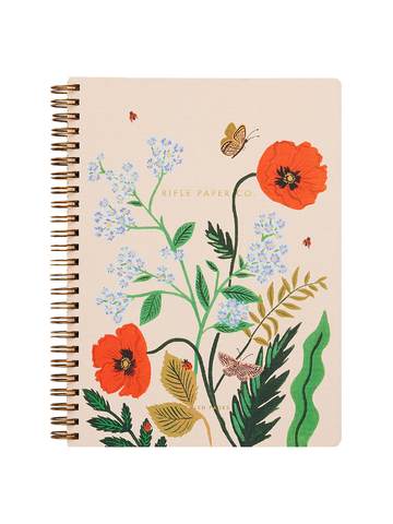 Spiral Notebook – Poppy