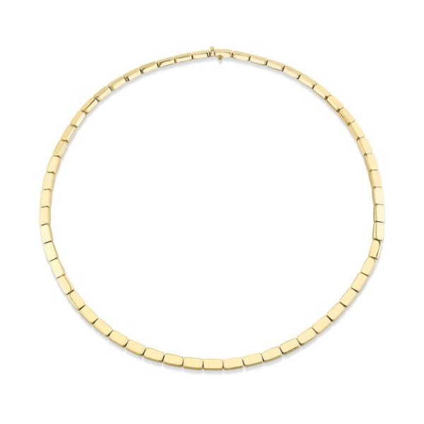 Bunny Link Choker in 18K Yellow Gold