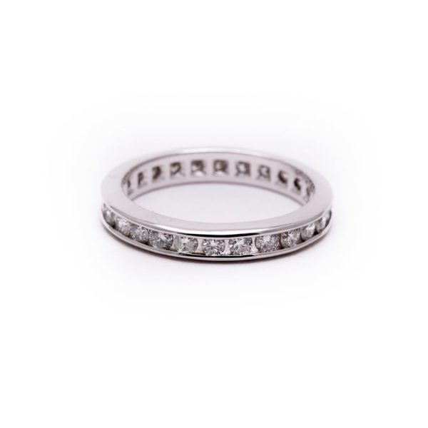 Channel Set Eternity Band