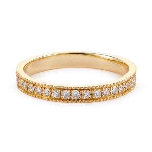 Thin Diamond Heirloom Band