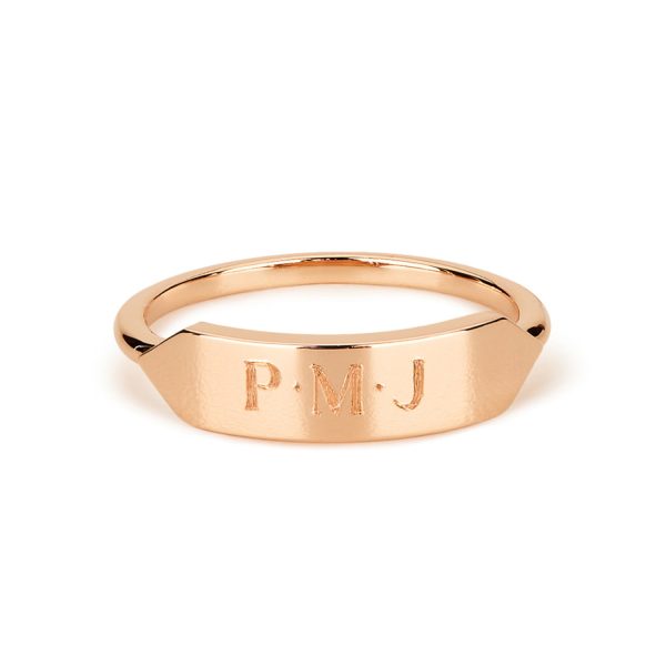 Bar Signet Ring