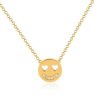 Diamond Happiness Necklace in 14K Yellow Gold