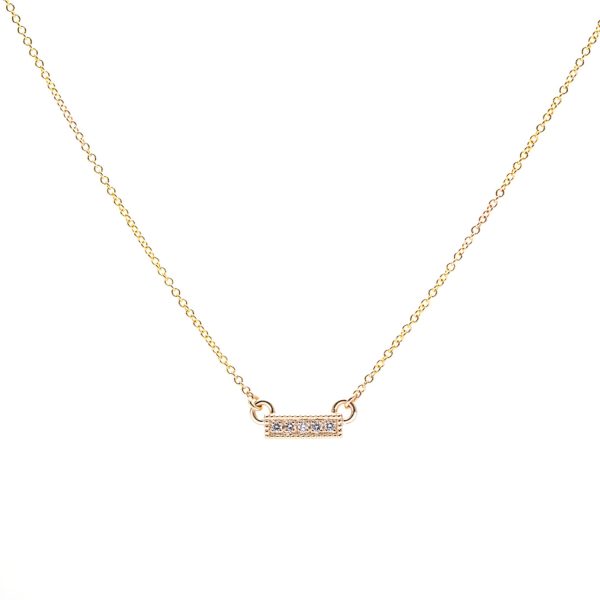 Mini Heirloom Bar Necklace