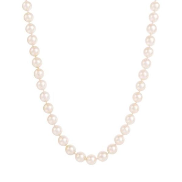 Japanese Akoya Pearl Howie Necklace 20″