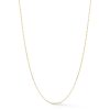 Rectangle Chain No. 40 in 18K Yellow Gold 18"