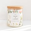 LEIF Botanist Candle in Rose & Lichen Candle