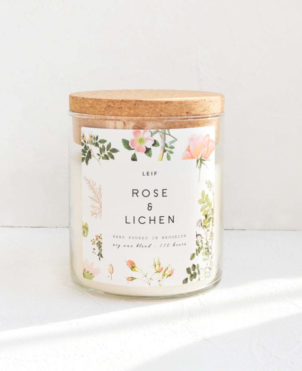 Rose & Lichen Candle