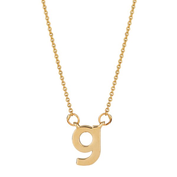 Lowercase Letter Necklace