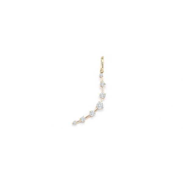 Crescent Charm in 18K Yellow Gold