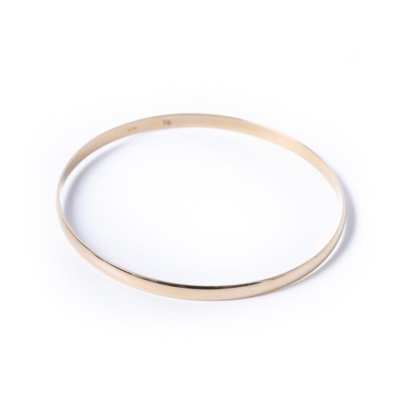 4mm Bangle in 14K Yellow Gold