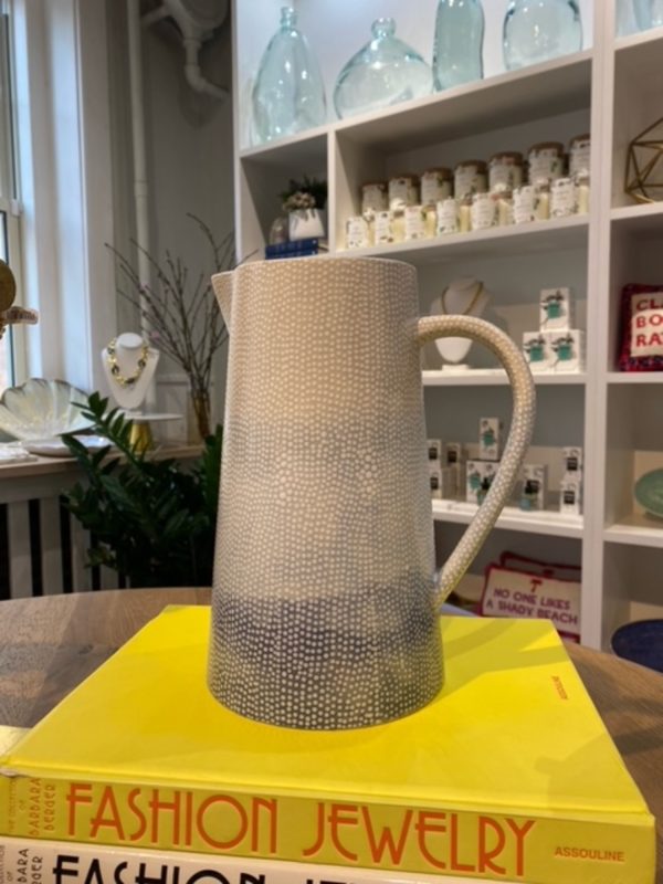 Grey and Denim Ombre Pitcher