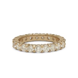 3mm Diamond Shared Prong Eternity Band