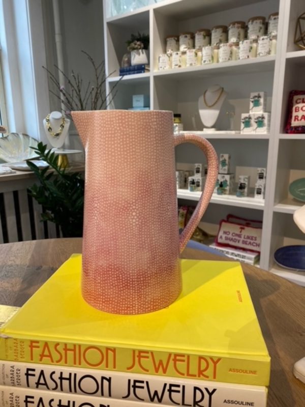Pink Ombre Pitcher