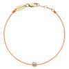 Pure No 1 Bracelet in Yellow Gold and Orange