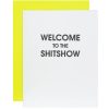 Welcome to the Shitshow Letterpress Card