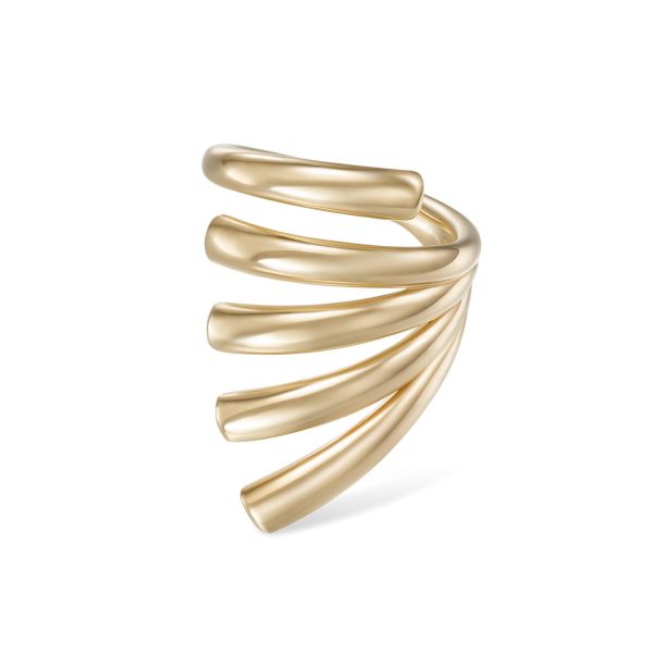 Dylan Pinky Ring in 18K Yellow Gold