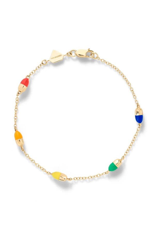 Pills By the Yard Bracelet in 14K Yellow Gold