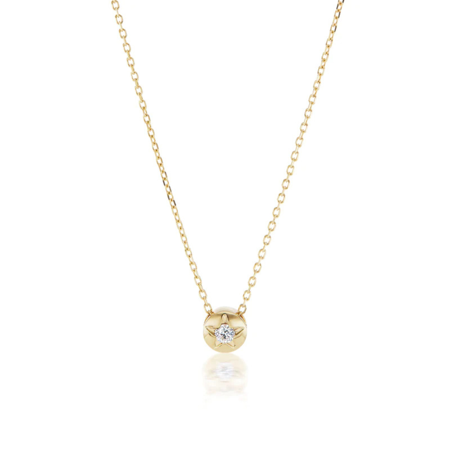 L’imperatrice Star Necklace in 18K Yellow Gold