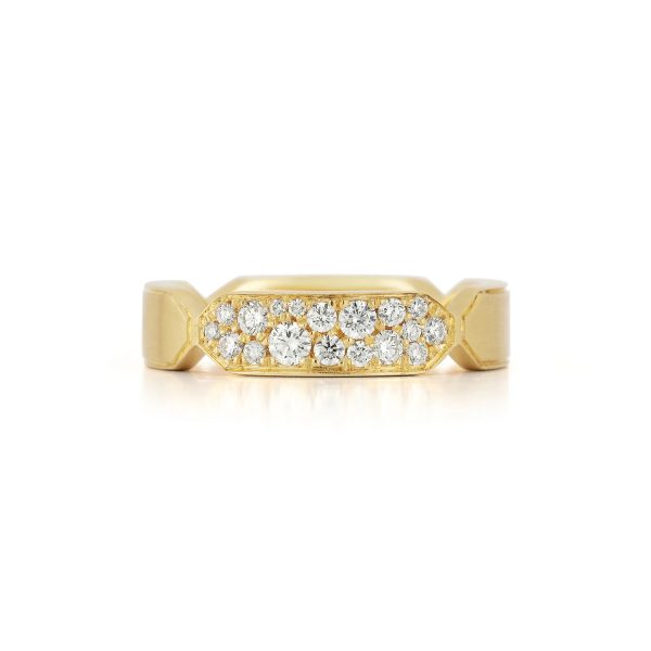 Billie Stacking Band in 18K Yellow Gold