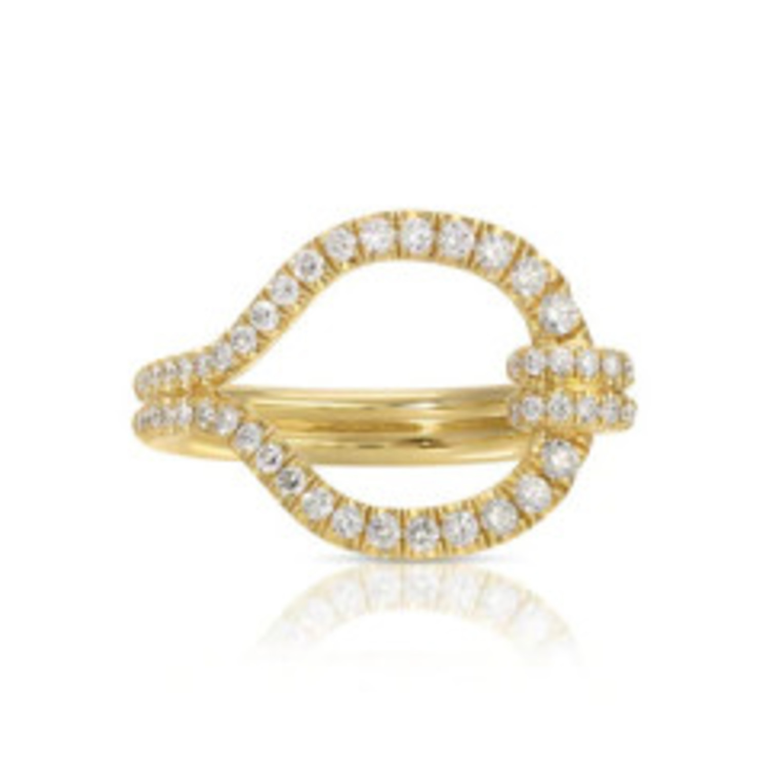 Diamond Montana Ring in 18K Yellow Gold