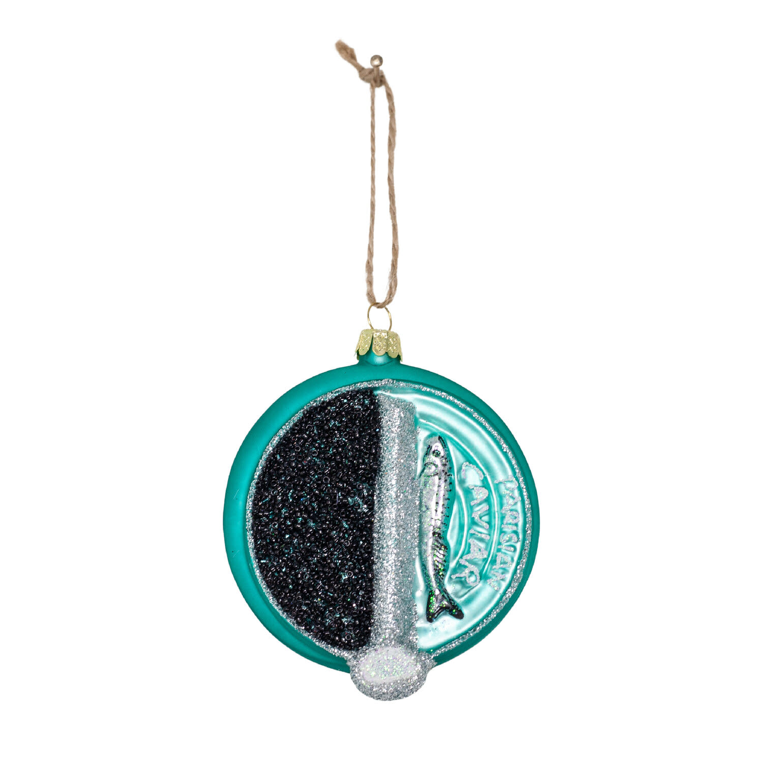 Caviar Can Ornament