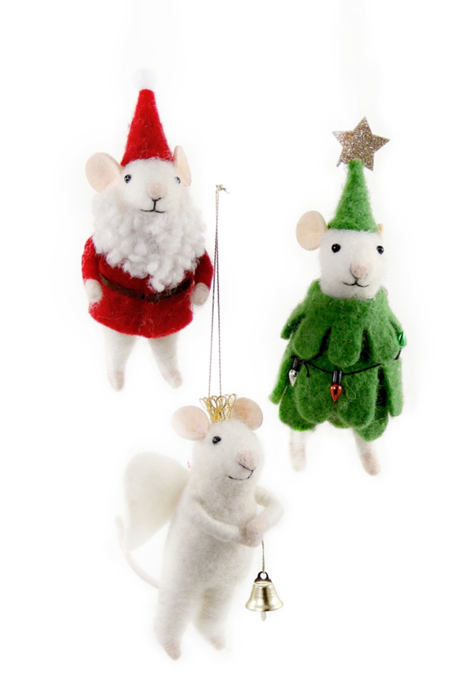 Merry Xmas Mr. Mouse Ornament
