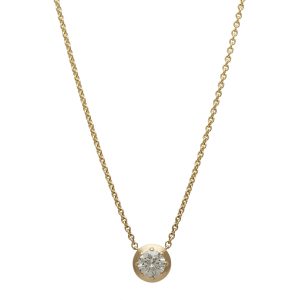 Lilly Illusion Diamond Solitaire Pendant