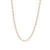 Baby Anchor Chain 24 inch in 14K Yellow Gold