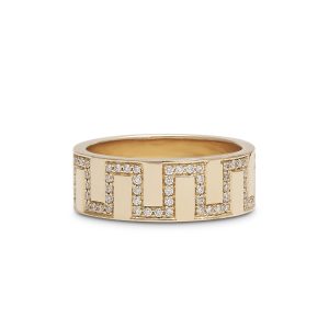 Athena Diamond Pave Band