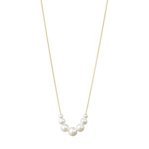 Grand Orangerie de Perle Necklace in 14K Yellow Gold