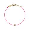 Pure No 1 Bracelet in Yellow Gold & Neon Pink