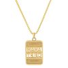 Mama Tried Necklace in 14K Yellow Gold