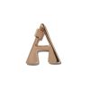 Small Letter "A" Lock in 14K Yelllow Gold